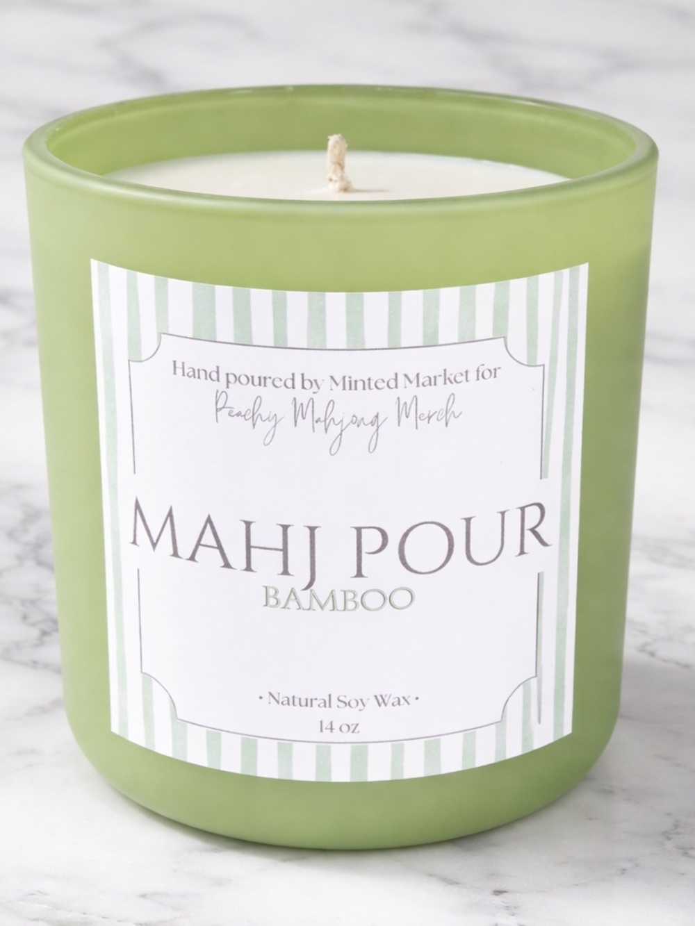Mahjong Bamboo Scented Candle